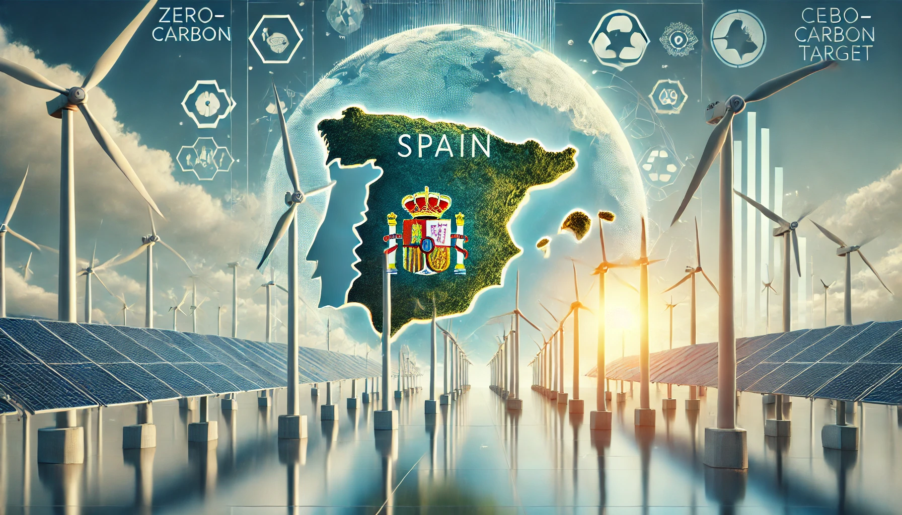 España establece un ambicioso objetivo de cero emisiones de carbono, superando las expectativas de la UE